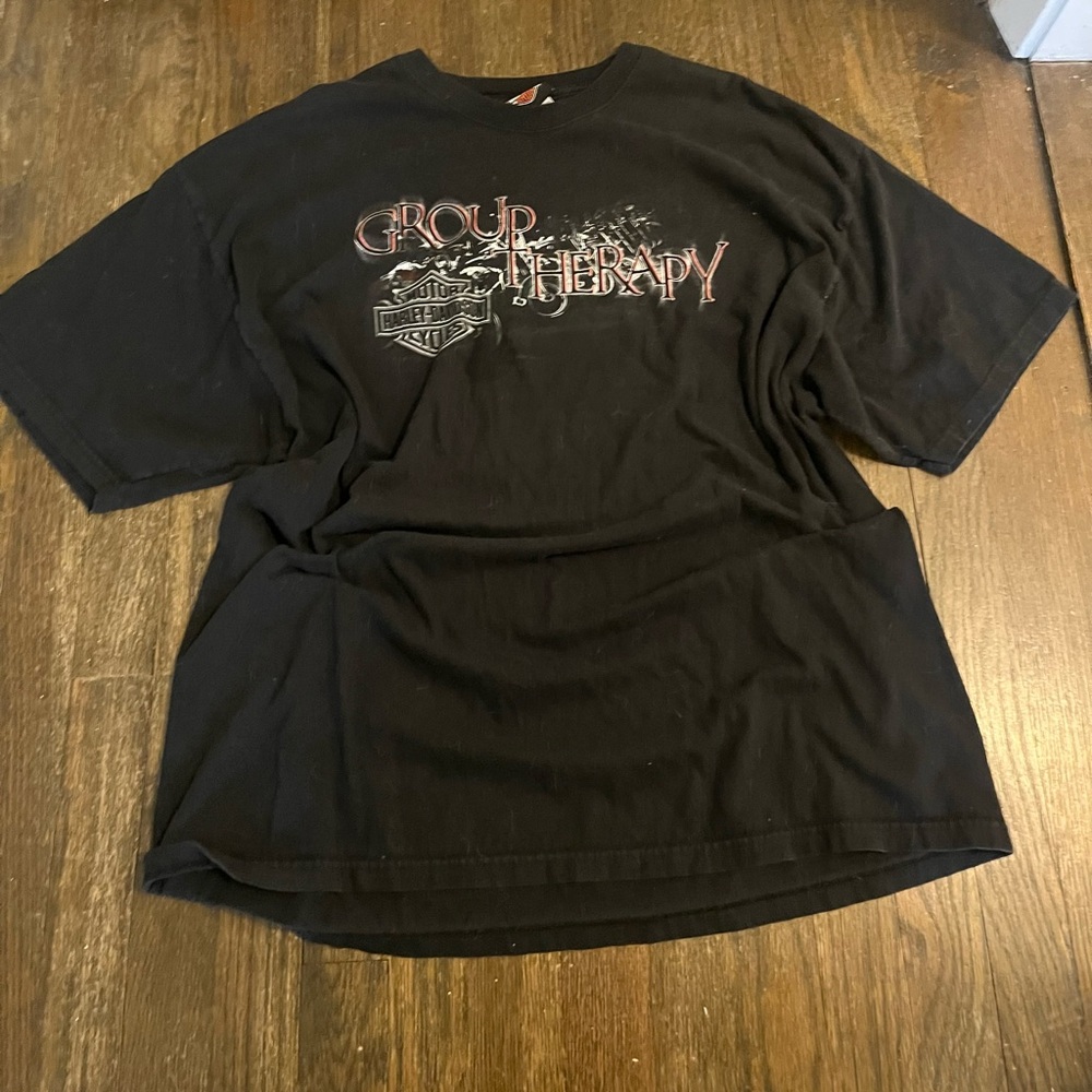 Harley-Davidson Black Graphic T-Shirt for Men